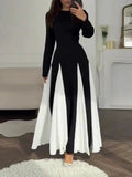 Celia™ Elegant Colorblock Dress - Sarah and Emma Portland