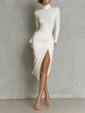 Colleen™ Pleated Midi Dress - Sarah and Emma Portland