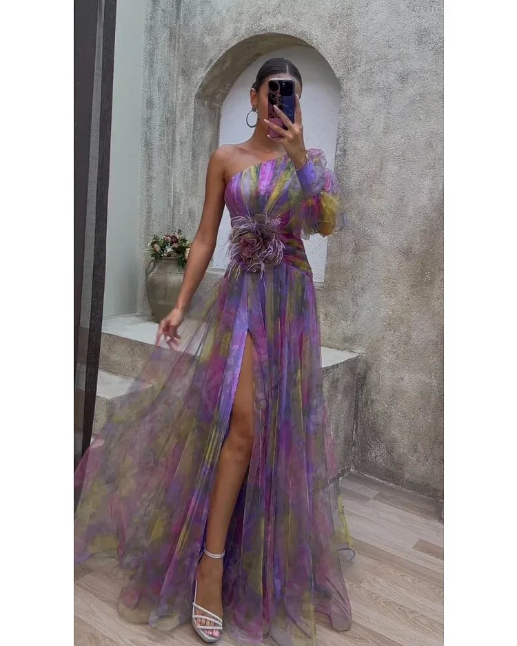 Helen™  | Elegant Colorful Dress
