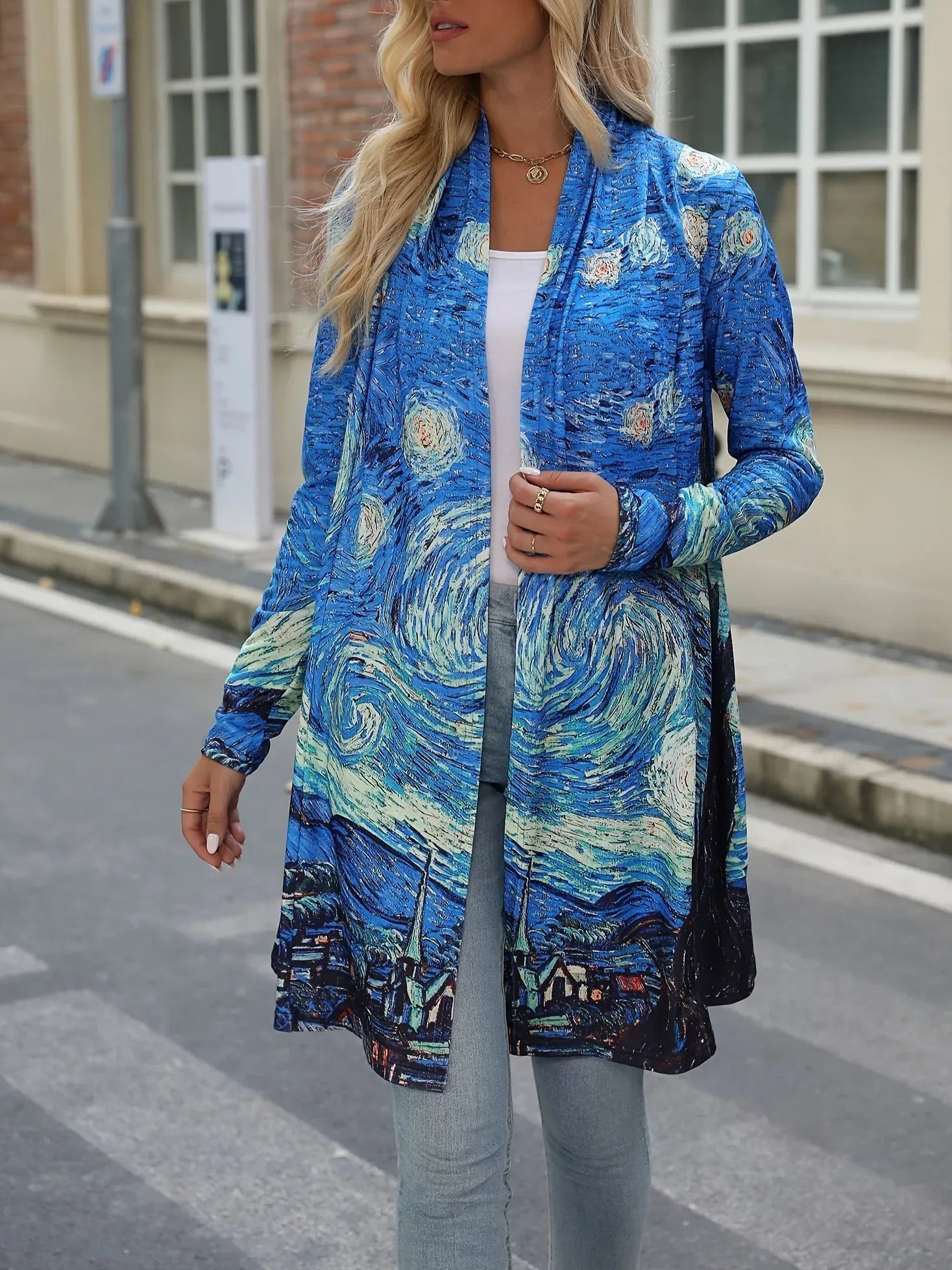 Briar | Art Inspired Long Cardigan - Sarah and Emma Portland