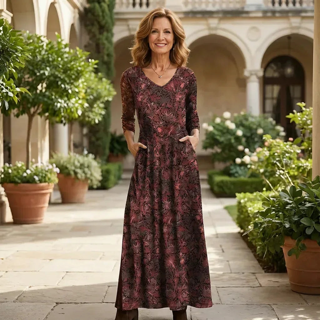 Kendal | Floral Maxi Dress - Sarah and Emma Portland