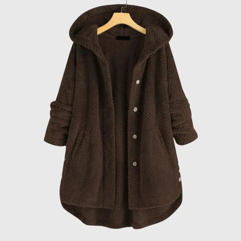 Franca™ - Fleece Jacket with Hood - Sarah and Emma Portland