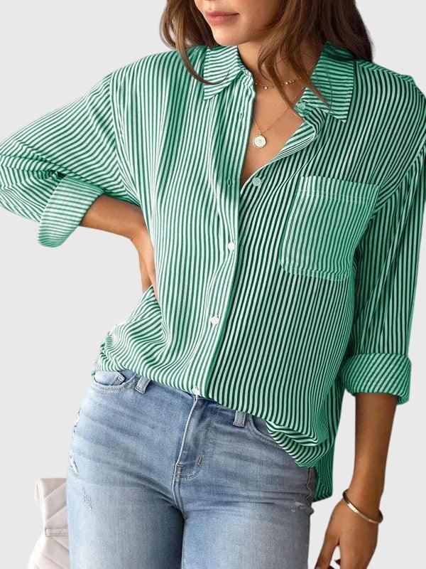 Ariana | Collared Neck Shirt - Sarah and Emma Portland