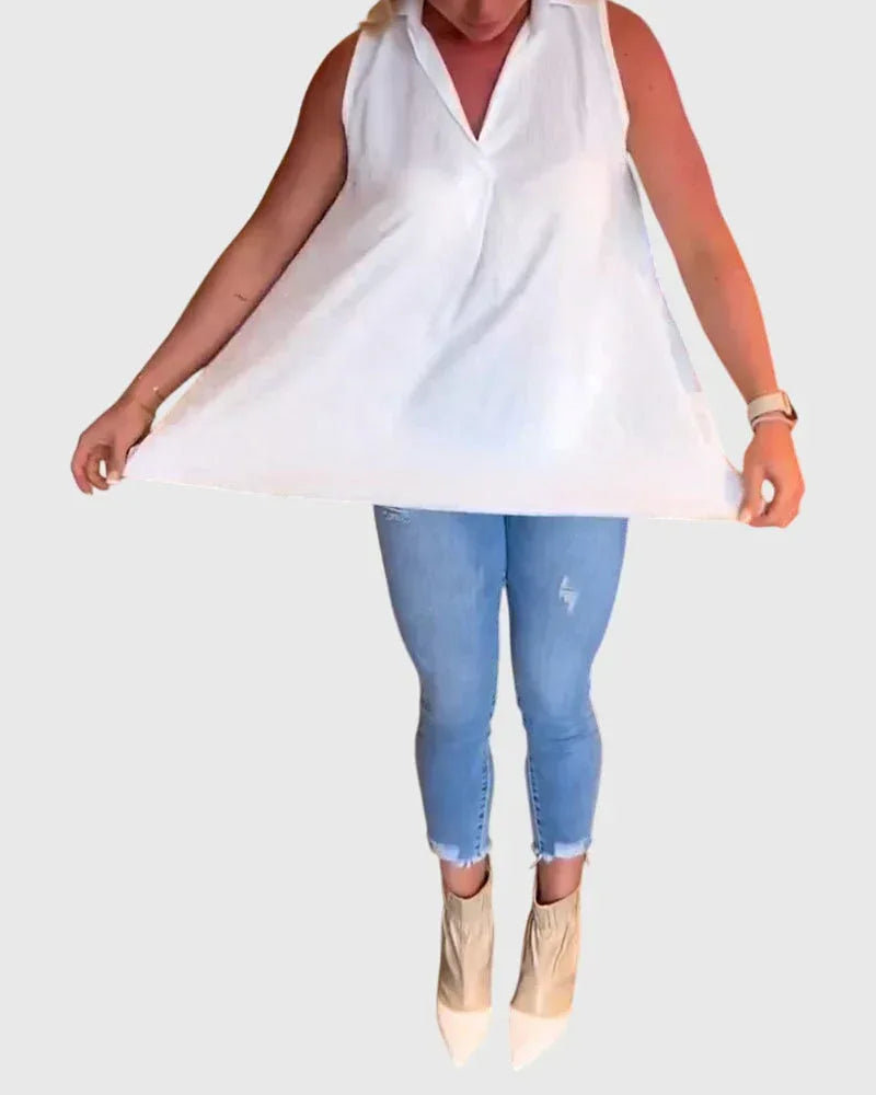 Lina™ | Sleeveless Top - Sarah and Emma Portland