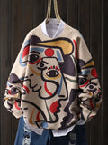 Greer | Line Art Sweater - Sarah and Emma Portland