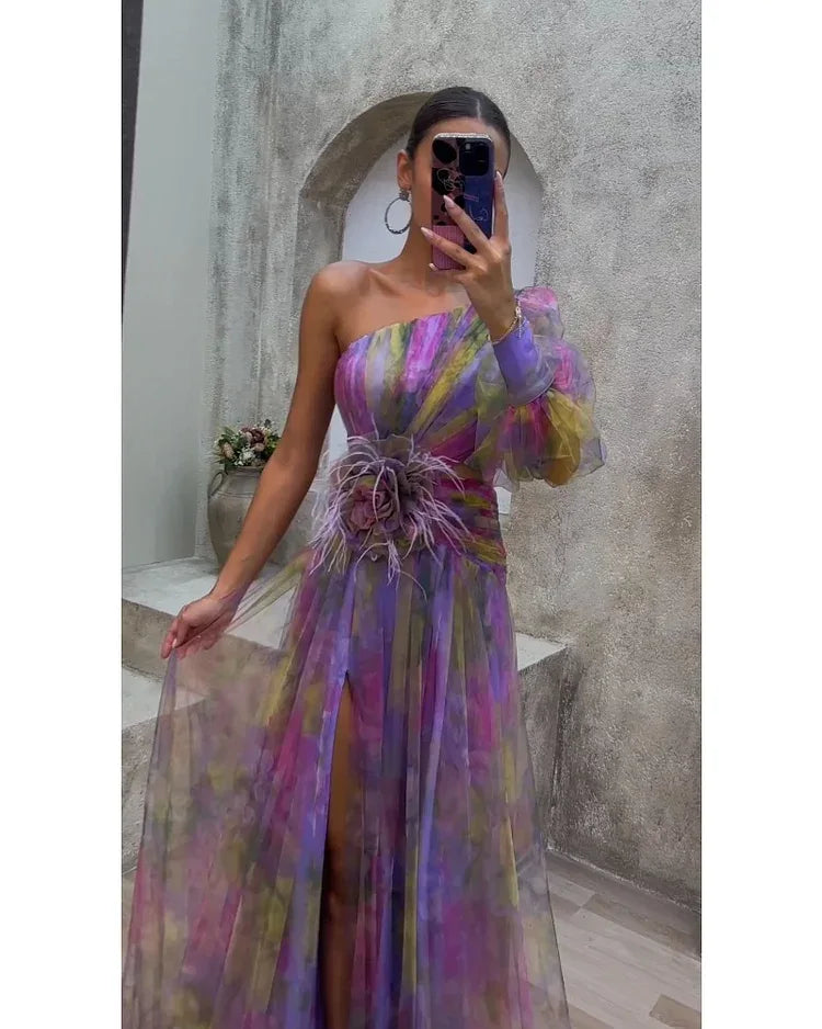 Helen™  | Elegant Colorful Dress