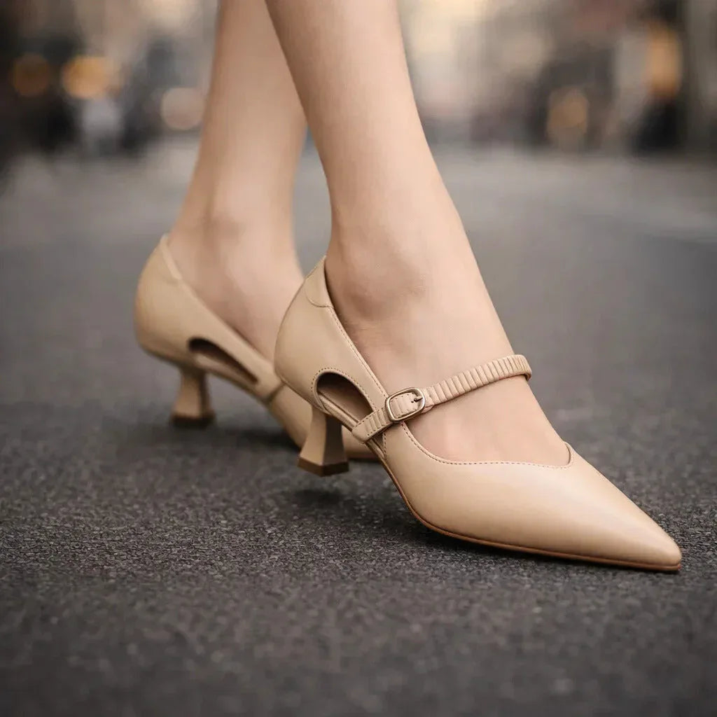 AVANI GENUINE LEATHER HEELS - Sarah and Emma Portland