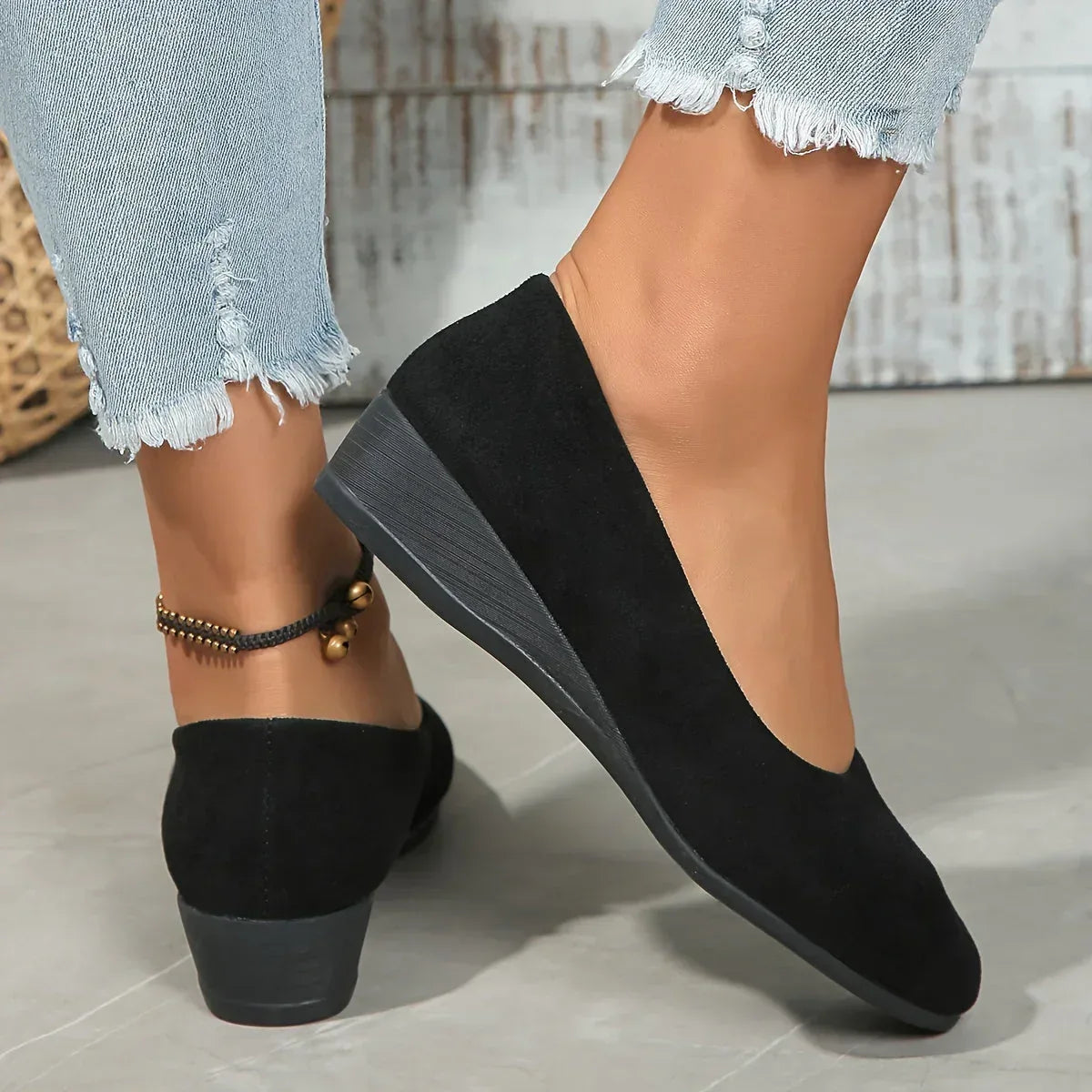 Lioren | Comfortable Wedge Shoes - Sarah and Emma Portland
