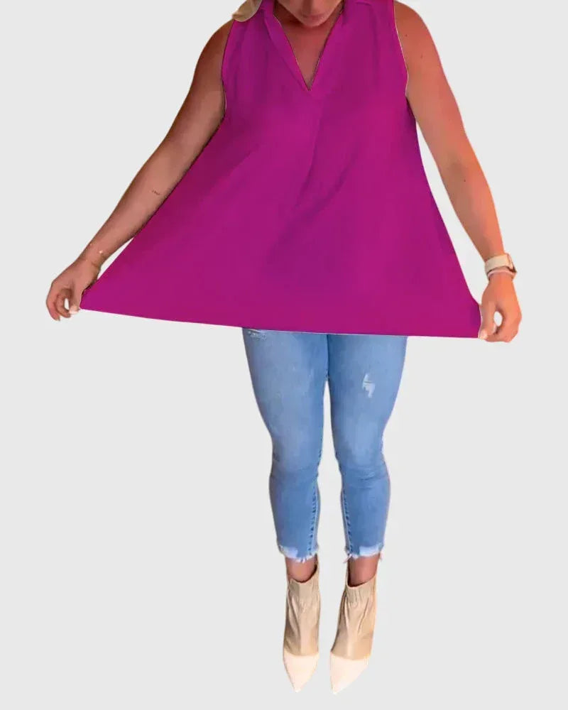 Lina™ | Sleeveless Top - Sarah and Emma Portland