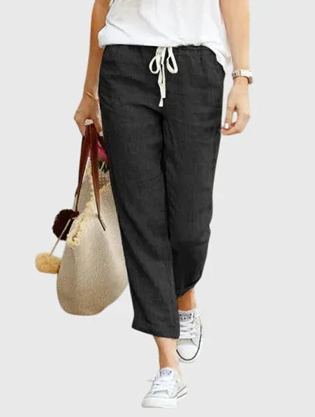 Zanra™ | Elegant Summer Pants - Sarah and Emma Portland