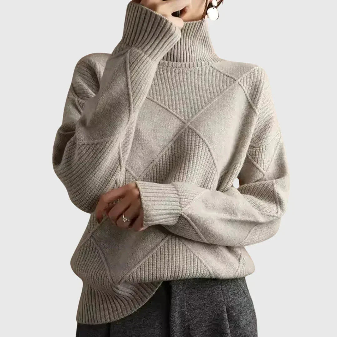 Angela™ - Turtleneck Sweater - Sarah and Emma Portland