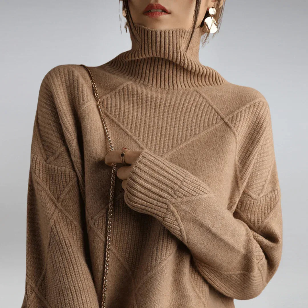 Fruta | Turtleneck Wool Sweater - Sarah and Emma Portland