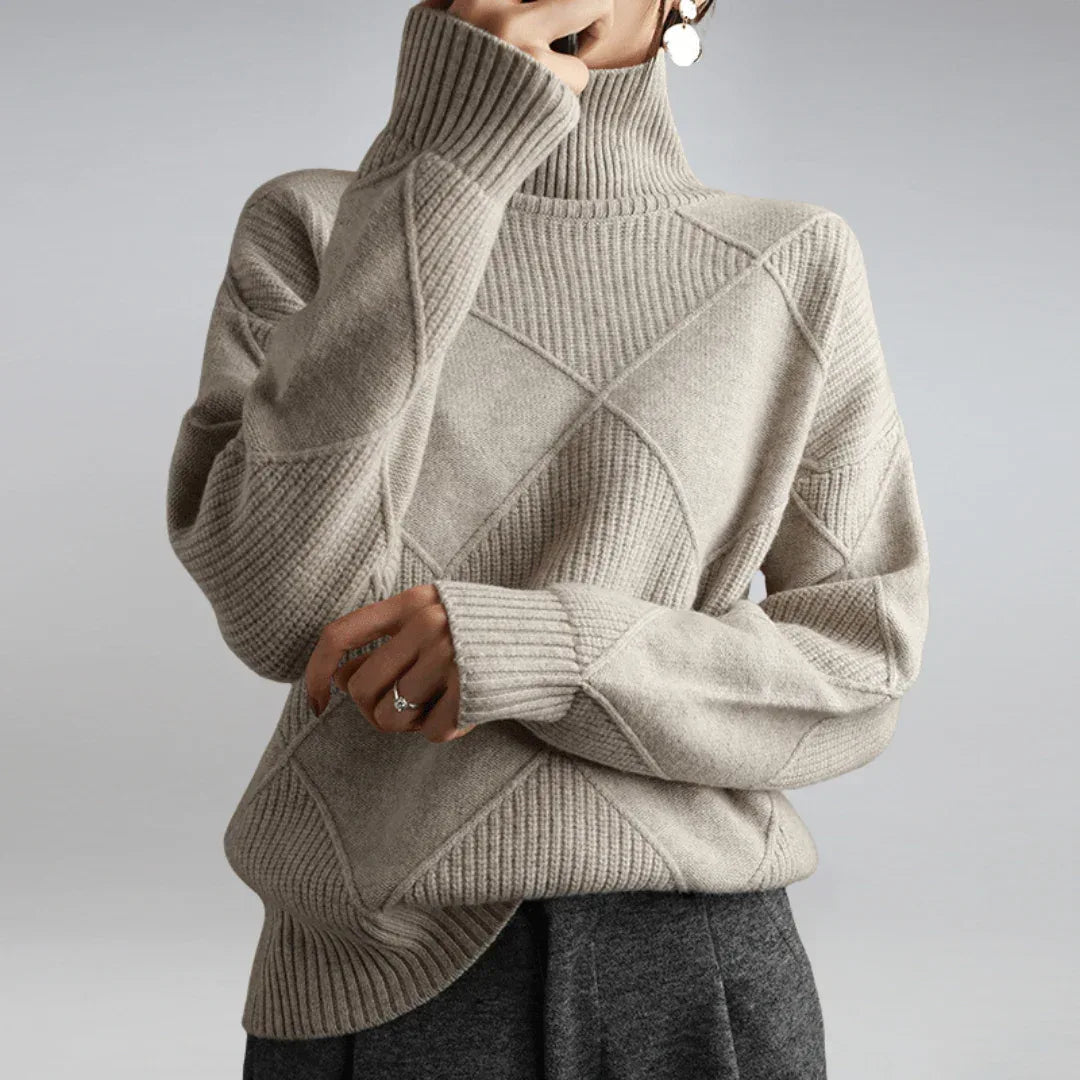 Fruta | Turtleneck Wool Sweater - Sarah and Emma Portland