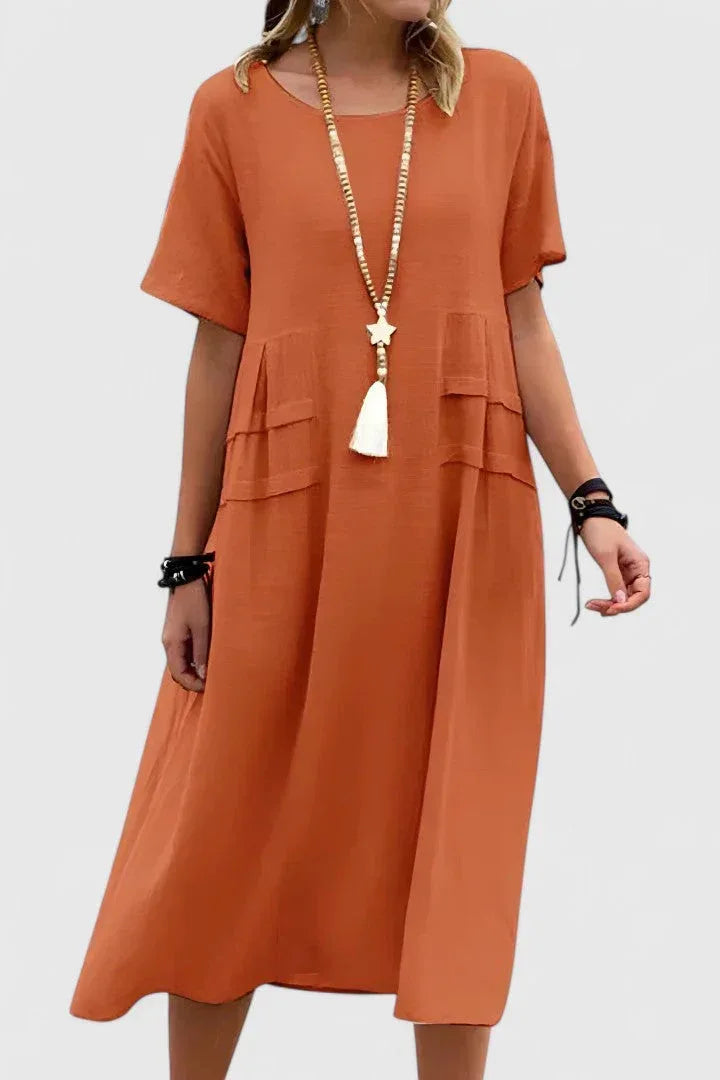 Krystina | Elegant Midi Dress - Sarah and Emma Portland