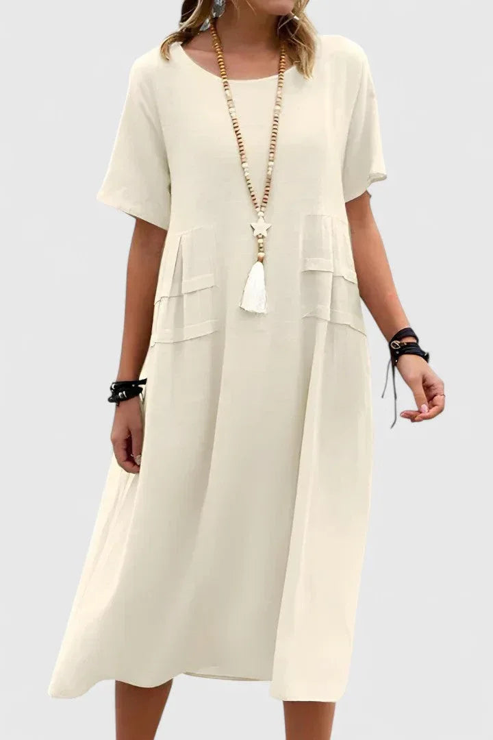 Krystina | Elegant Midi Dress - Sarah and Emma Portland