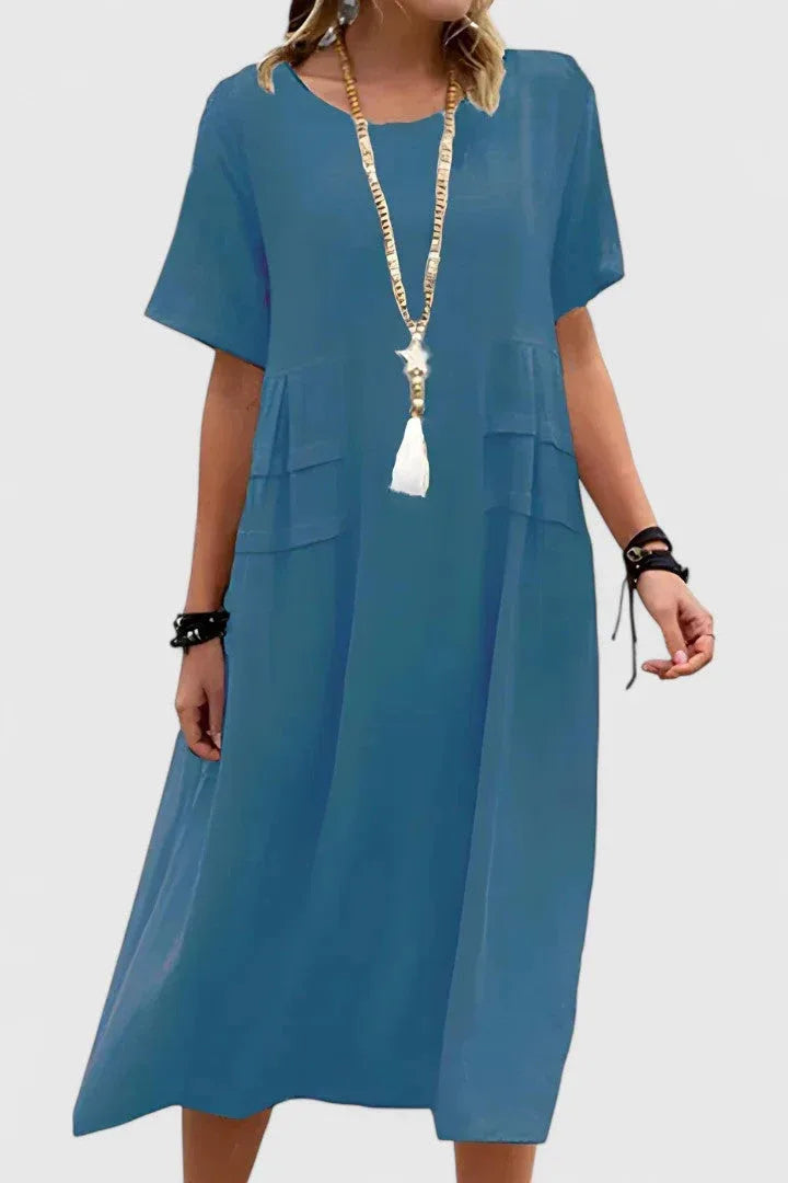 Krystina | Elegant Midi Dress - Sarah and Emma Portland