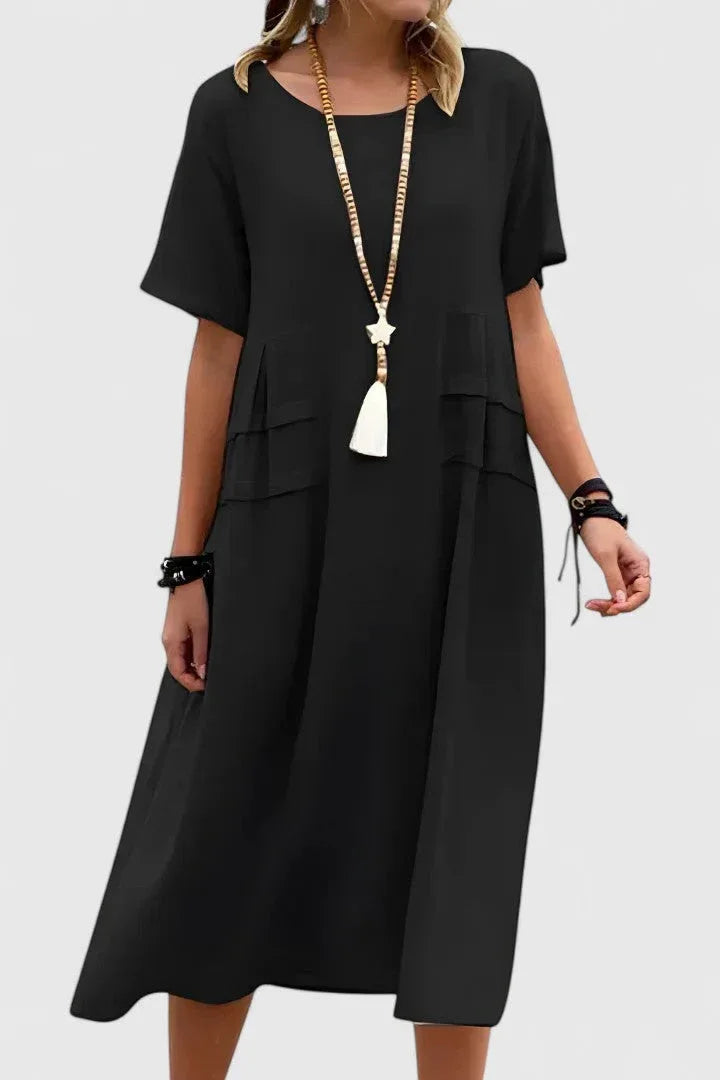 Krystina | Elegant Midi Dress - Sarah and Emma Portland