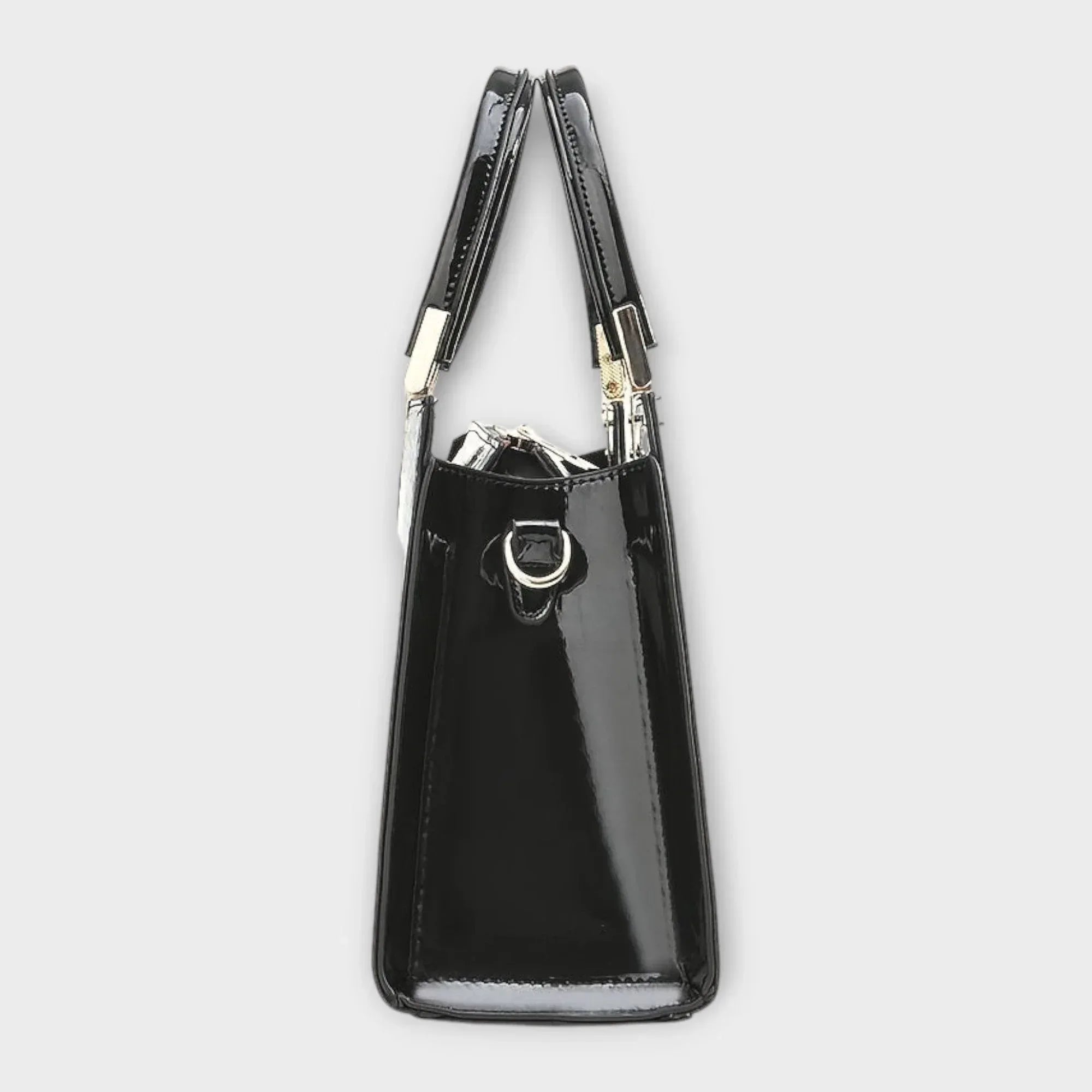 Madison - Glossy Crocodile Pattern Handbag - Sarah and Emma Portland
