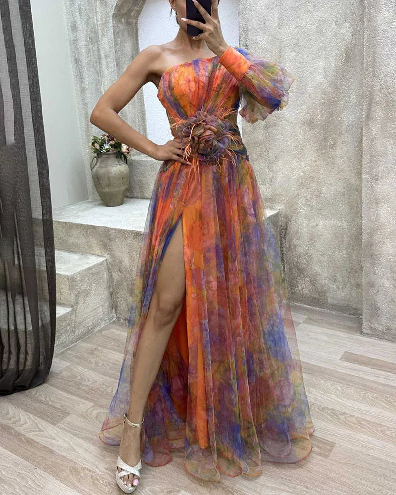 Helen™  | Elegant Colorful Dress