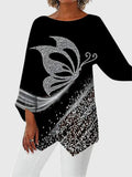 Alayah™ | Elegant Crew Neck Top - Sarah and Emma Portland