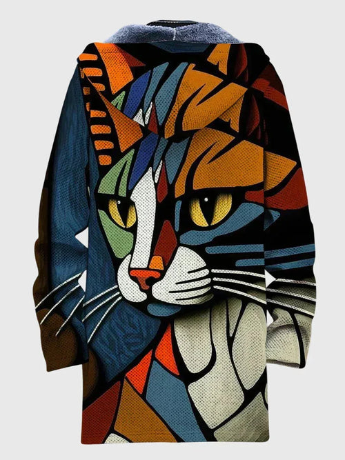 Anna™ - Jacket with artistic print - Sarah and Emma Portland