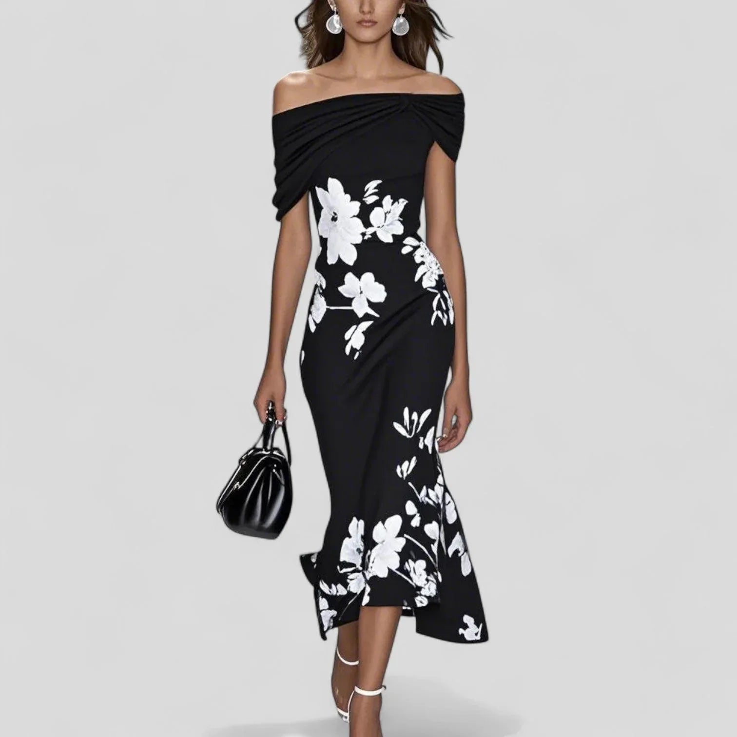Isabrunel | Elegant Midi Dress - Sarah and Emma Portland