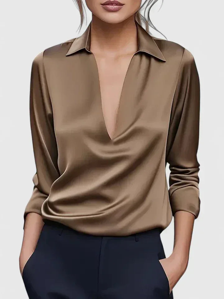 Calvina | Sophisticated Blouse - Sarah and Emma Portland