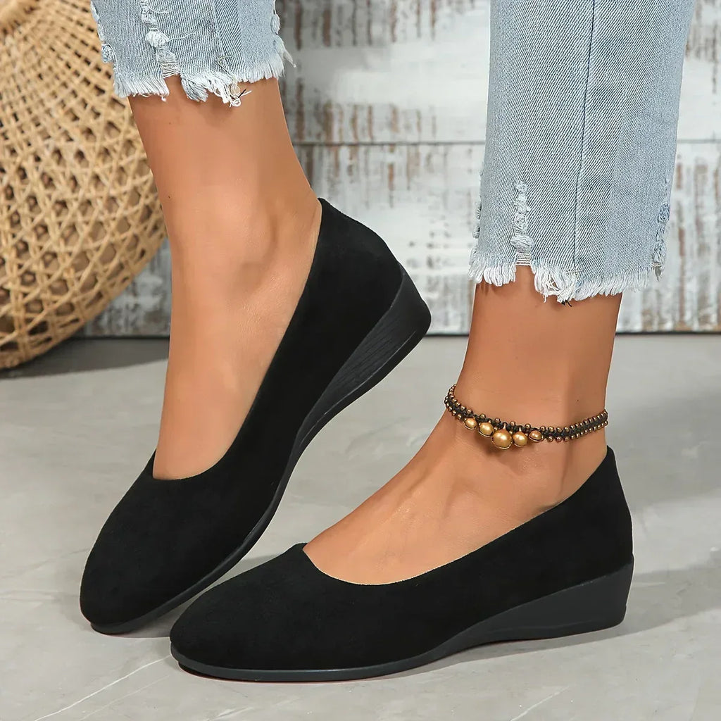 Lioren | Comfortable Wedge Shoes - Sarah and Emma Portland