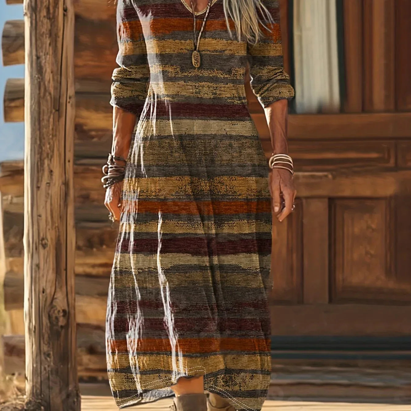 Maria | Vintage Maxi Dress - Sarah and Emma Portland