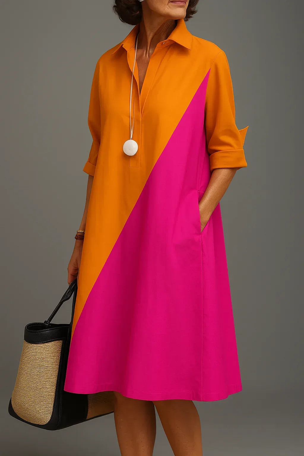Kayla™ | Comfortable Midi Dress - Sarah and Emma Portland