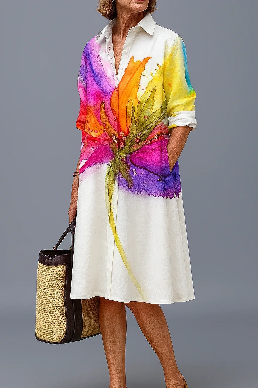 Lydia™ | Elegant Midi Dress - Sarah and Emma Portland