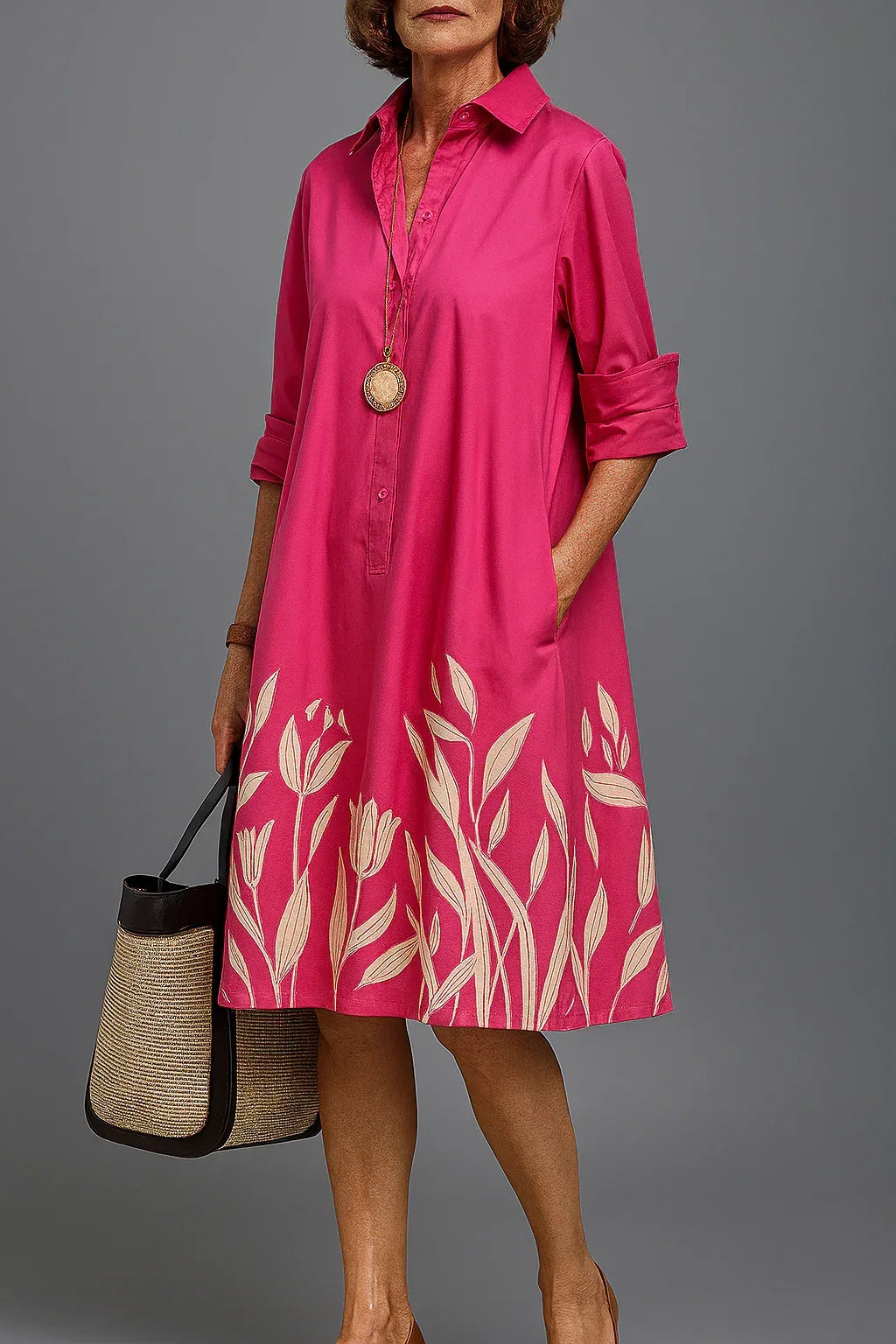 Grace™ | Comfortable Midi Dress - Sarah and Emma Portland