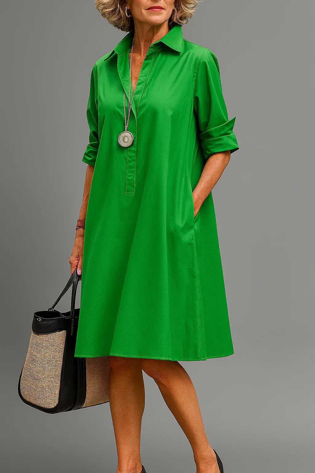 Riley™ | Sophisticated Midi Dress - Sarah and Emma Portland