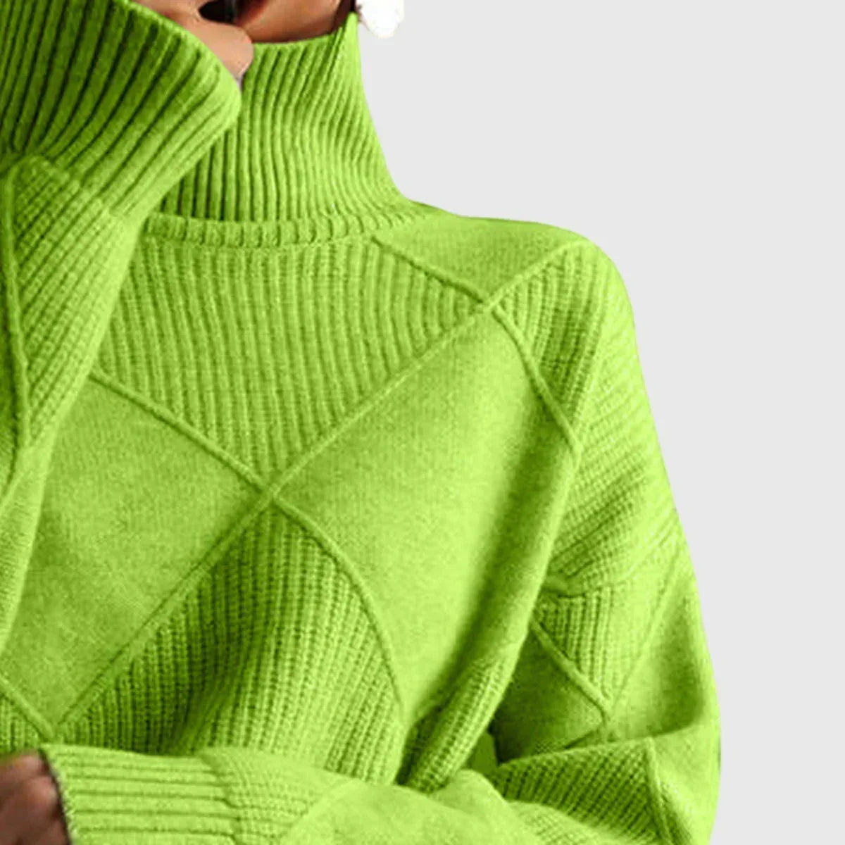 Angela™ - Turtleneck Sweater - Sarah and Emma Portland