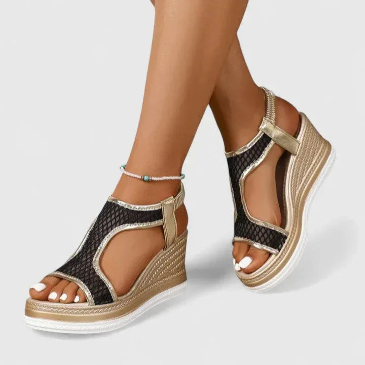 Jessica | Orthopedic Wedge Sandals - Sarah and Emma Portland