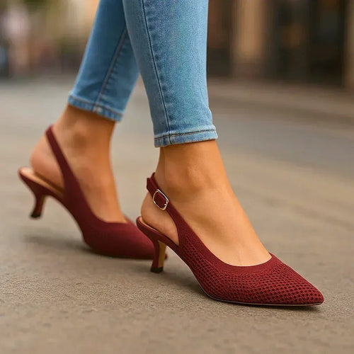 AVELINA MESH HEELS - Sarah and Emma Portland