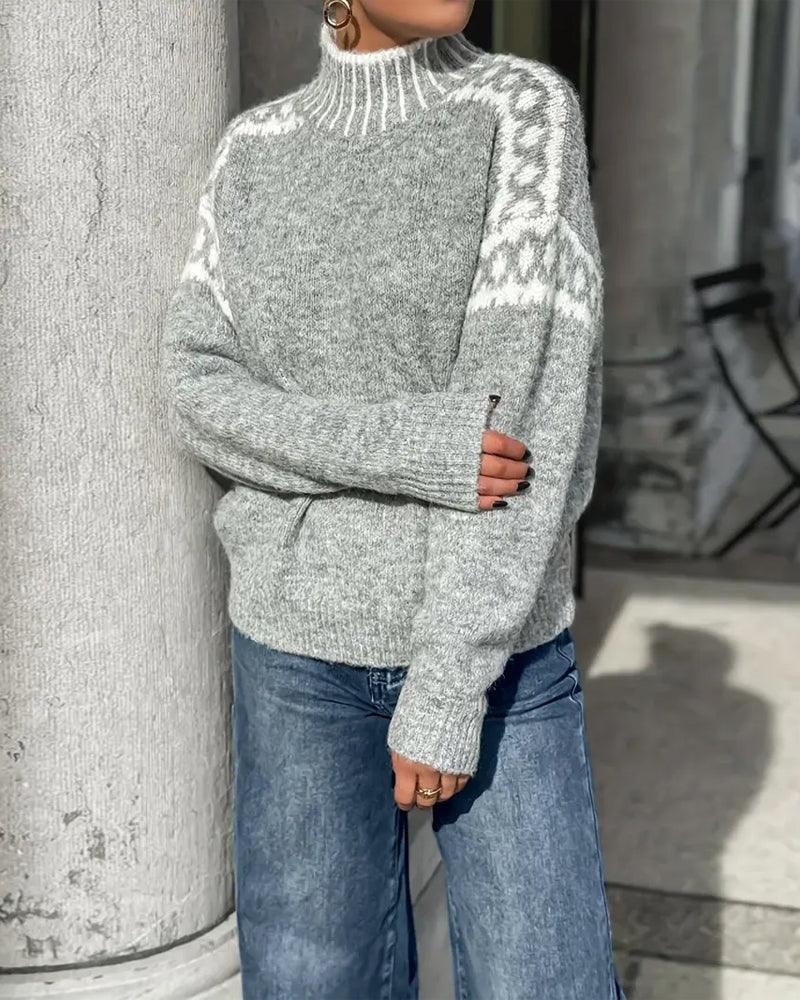 Livia – Knitted Sweater - Sarah and Emma Portland