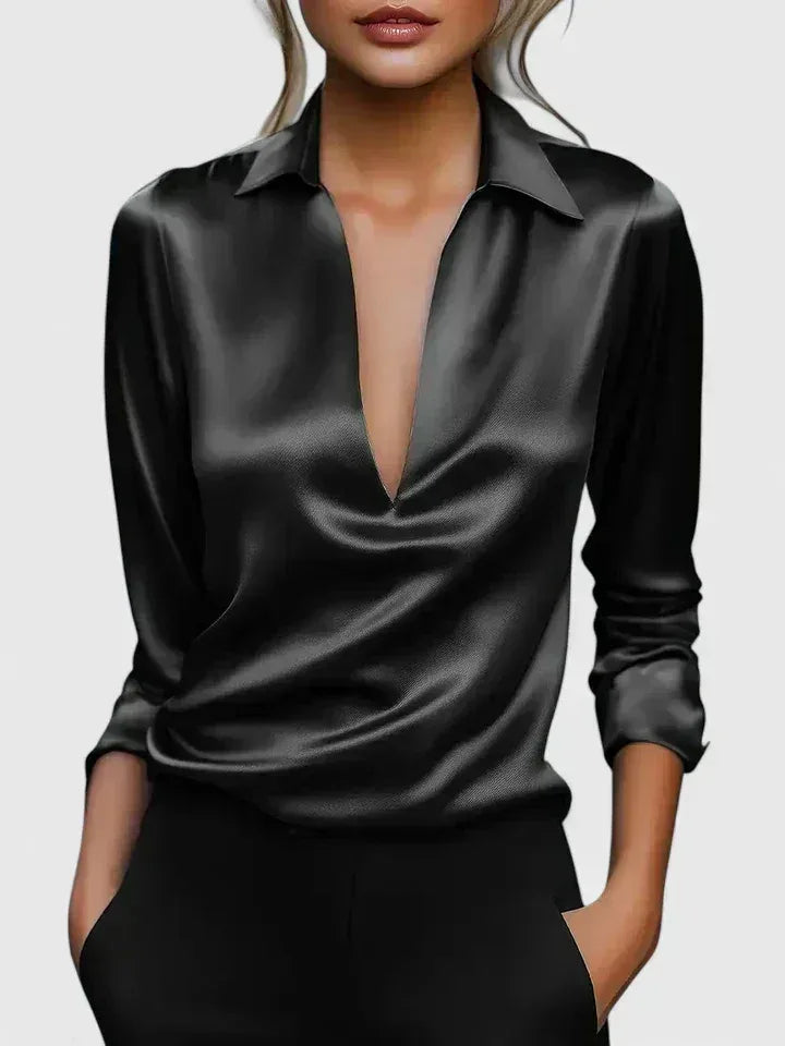 Calvina | Sophisticated Blouse - Sarah and Emma Portland