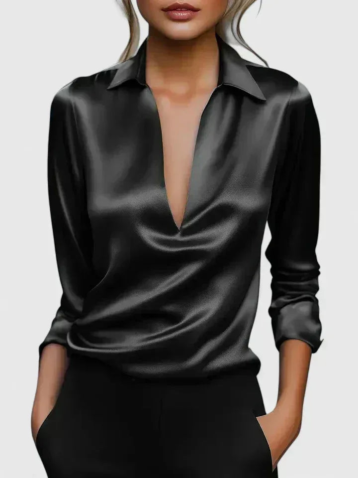 Calvina | Sophisticated Blouse - Sarah and Emma Portland