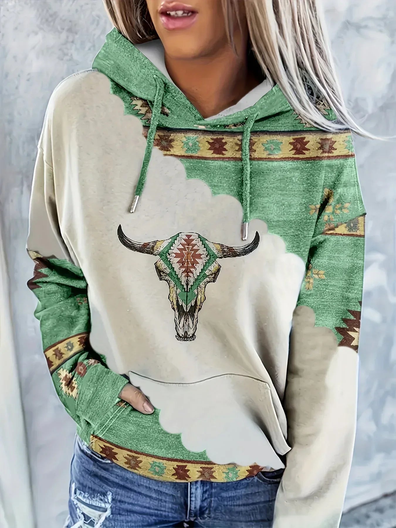 Jenna | Western Retro Hoodie - Sarah and Emma Portland