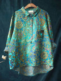 Amelia | Mandala Print Shirt - Sarah and Emma Portland