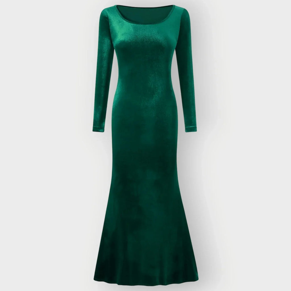 Kryenna | Luxe Evening Silhouette Velvet Gown - Sarah and Emma Portland