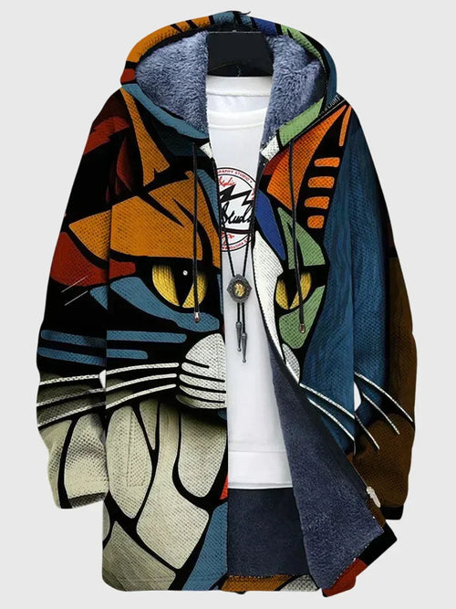 Anna™ - Jacket with artistic print - Sarah and Emma Portland