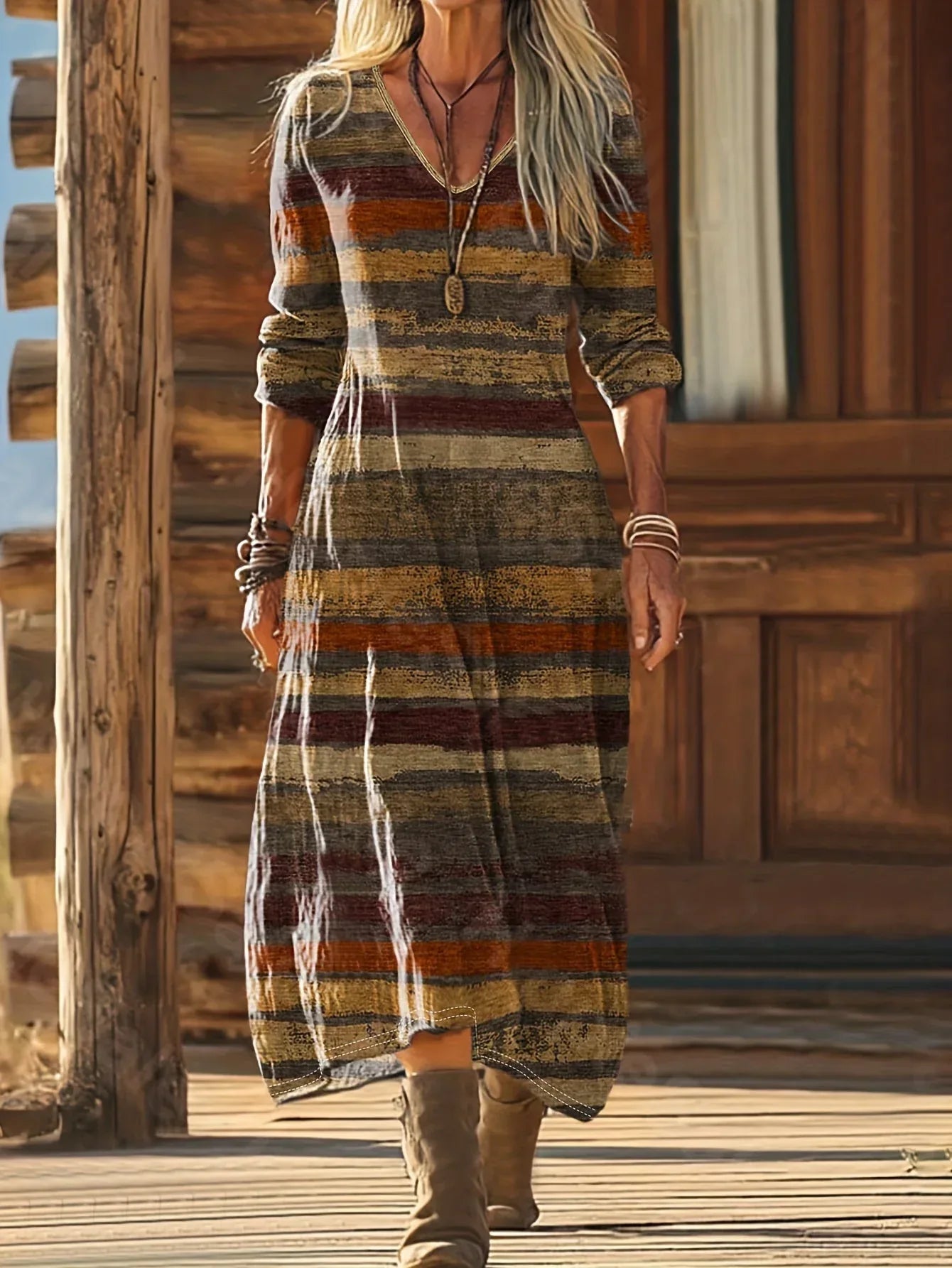 Maria | Vintage Maxi Dress - Sarah and Emma Portland