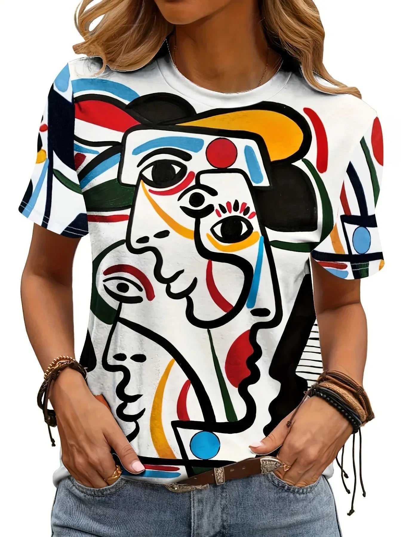 Holland | Graphic Portrait T-Shirt - Sarah and Emma Portland