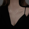 Collarbone Necklace with Tassels - Sarah and Emma Portland