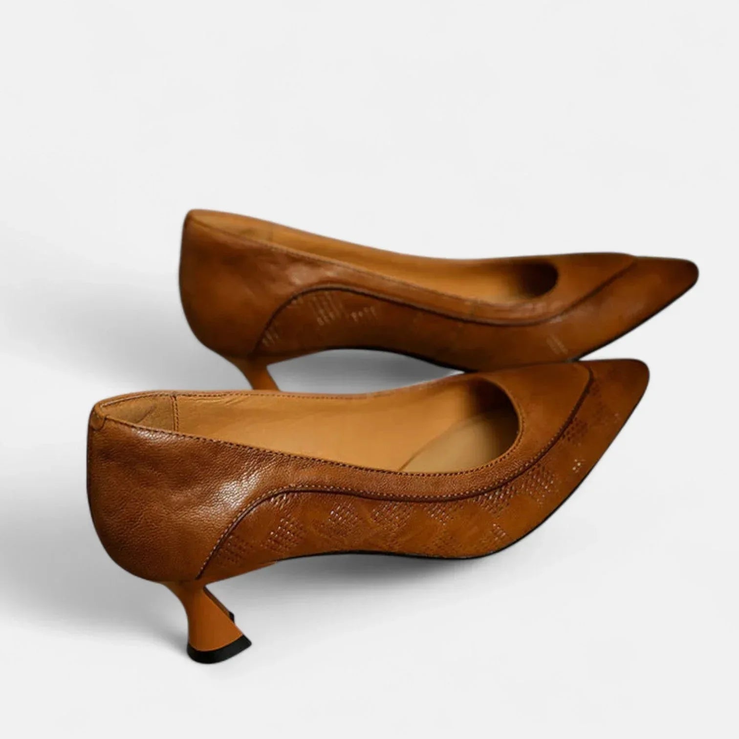 Amara Leather Heels - Sarah and Emma Portland