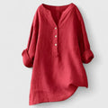 Larienne | Elegant Button-Front Shirt - Sarah and Emma Portland