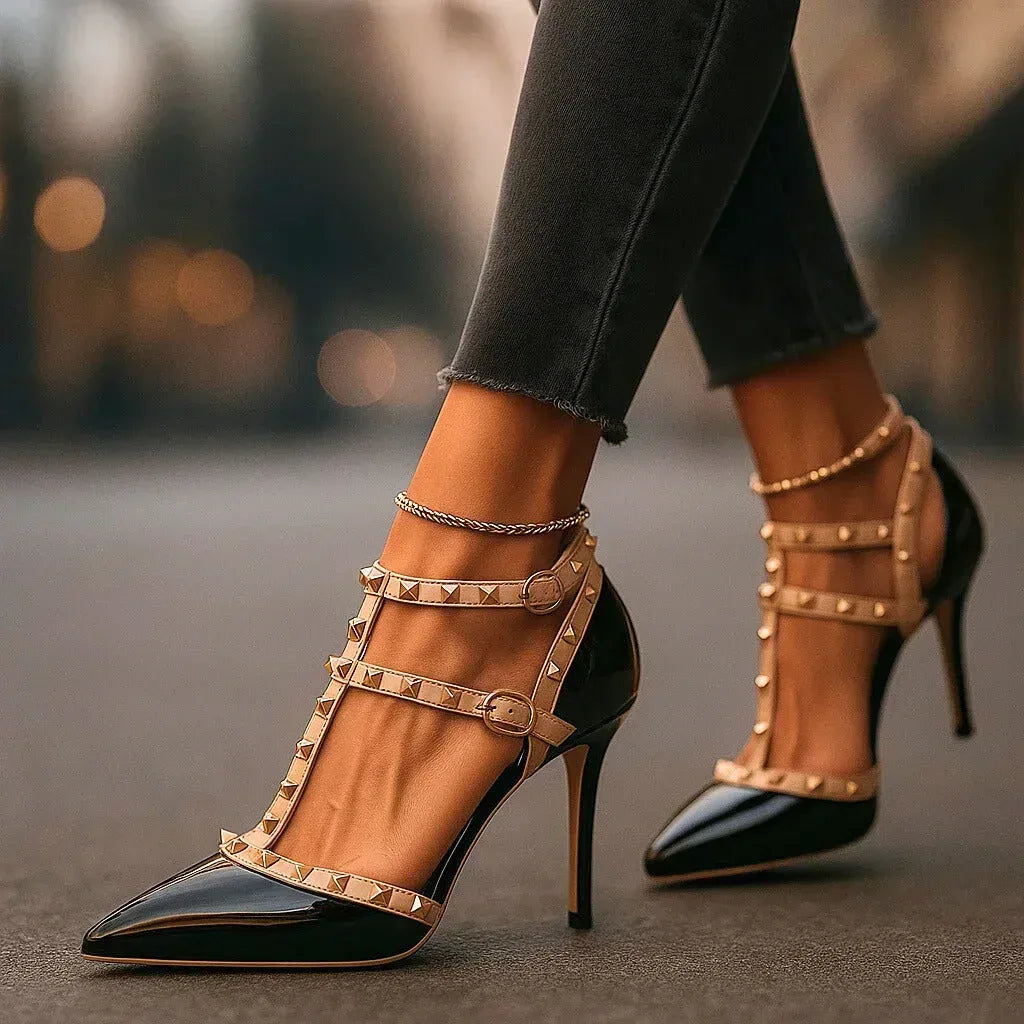 MARCELLA ASTER HEELS - Sarah and Emma Portland