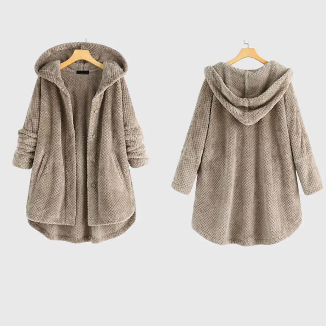 Franca™ - Fleece Jacket with Hood - Sarah and Emma Portland